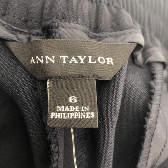Ann Taylor Sz 6 Wmn’s Black Pocketed Pants - Picture 4 of 7